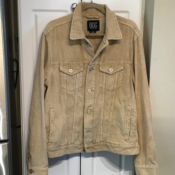 BDG Other - BDG Urban Outfitters Tan Corduroy Trucker Jacket